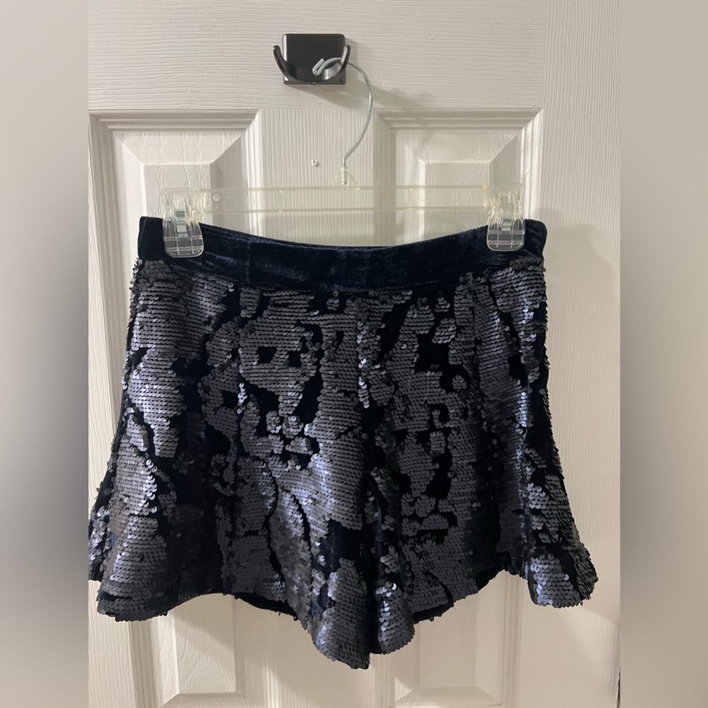 Navy blue sparkly shorts! Size small!